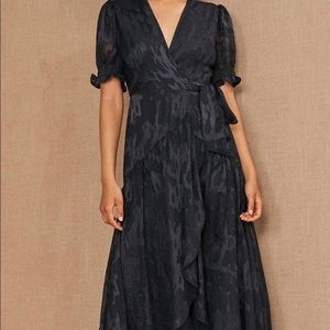 Anthropologie Hutch Biscayne wrap dress